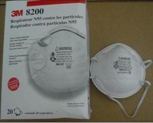3M 8200 N95顆粒物防護(hù)口罩