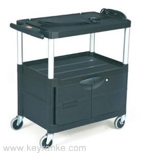 Rubbermaid/樂柏美 視聽設(shè)備推車/9T29