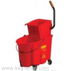 Rubbermaid/樂(lè)柏美 防溢側(cè)壓式拖把壓水桶組合/7588-88