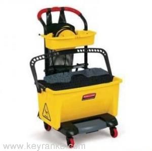 Rubbermaid/樂柏美 腳踏式迷你清潔推車/Q925