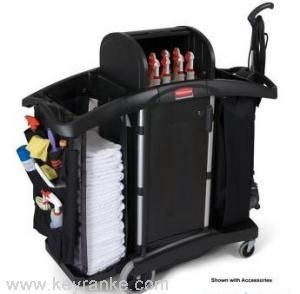Rubbermaid/樂柏美 精巧實(shí)用型客房服務(wù)推車/9T78