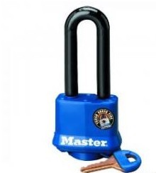 MasterLock/瑪斯特鎖 312 全熱塑外殼防風(fēng)雨掛鎖
