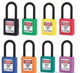 MasterLock/瑪斯特鎖 406MCN系列絕緣、防磁、防爆安全掛鎖