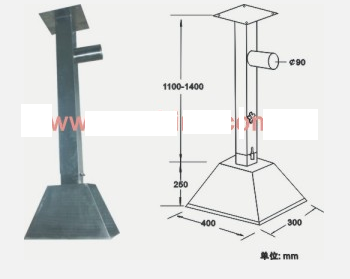 SAN/臺(tái)雄 SAN-W002 直徑110萬向抽氣罩
