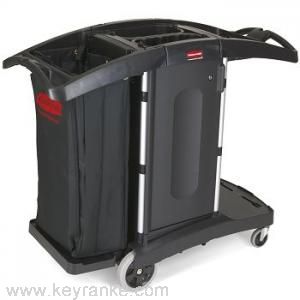  Rubbermaid/樂柏美 可折疊客房服務推車/9T76