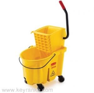 Rubbermaid/樂(lè)柏美 防溢側(cè)壓式拖把壓水桶組合/7480-18