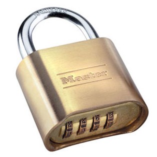 MasterLock/瑪斯特鎖175MCND/175MCNDLH底開型4位密碼鎖