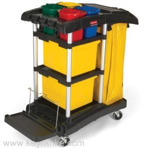 Rubbermaid/樂柏美 創新型清潔推車/9T74