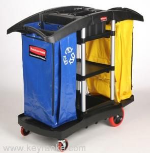Rubbermaid/樂柏美 大容量清潔車/9T79