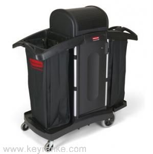 Rubbermaid/樂柏美 精巧實用型客房服務推車/9T78