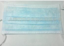 綁帶式 一次性三層無紡布口罩 醫用防護口罩 50只