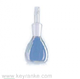 BRAND密度瓶，Gay-Lussac型，BLAUBRAND?，10ml，校準，Boro 3.3 玻璃