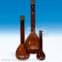 WITEG 棕色容量瓶USP A級