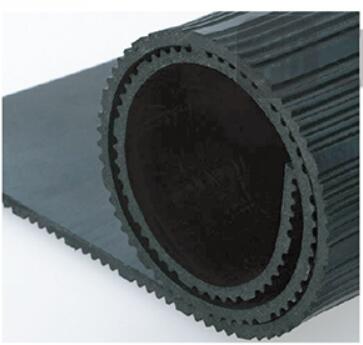 特盾系列橡膠絕緣墊 TPTDT5-11-B 黑色條紋 1m×1m×5mm 10kV